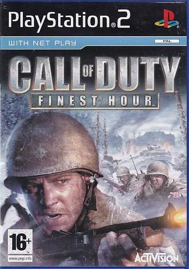 Call of Duty Finest Hour - PS2 (Genbrug)